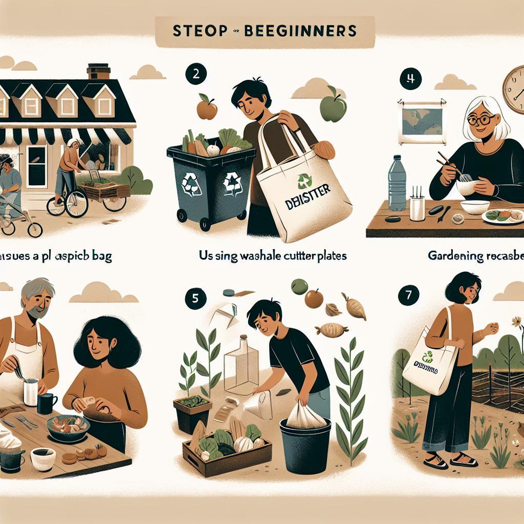 Zero-Waste-Lifestyle: Praktische Schritte für Einsteiger